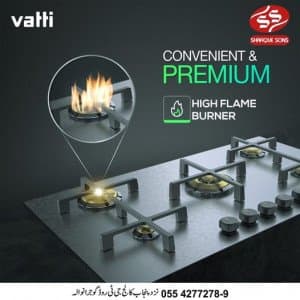 Vatti High Flame Burners